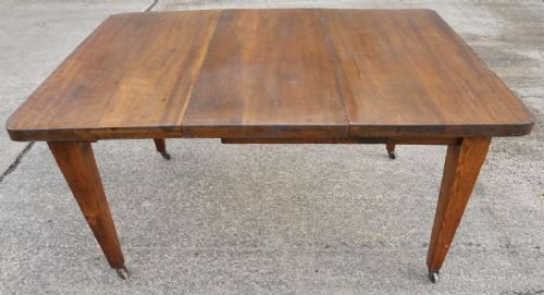Edwardian Rustic Pine Extending Dining Table to Seat Six