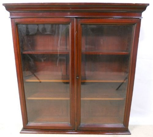 Victorian Mahogany Bookcase Top