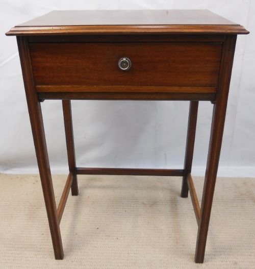 Small Mahogany Writing Side Table