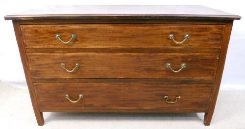 Edwardian Inlaid Mahogany Chest of Drawers