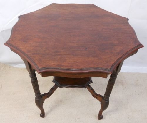 Edwardian Mahogany Shaped Occasional Table