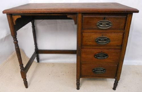 Edwardian Small Mahogany Writing Desk