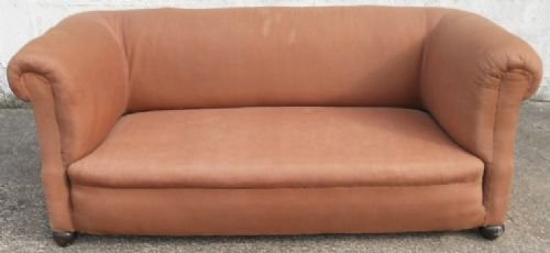 Edwardian Chesterfield Two Seater Settee for Re-upholstery