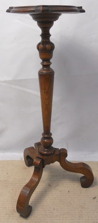 Oak Tripod Plant Stand