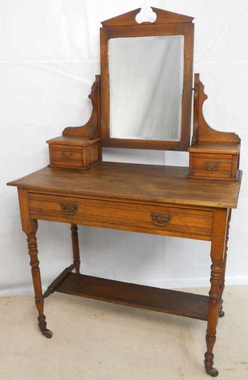 Edwardian Ash Dressing Table