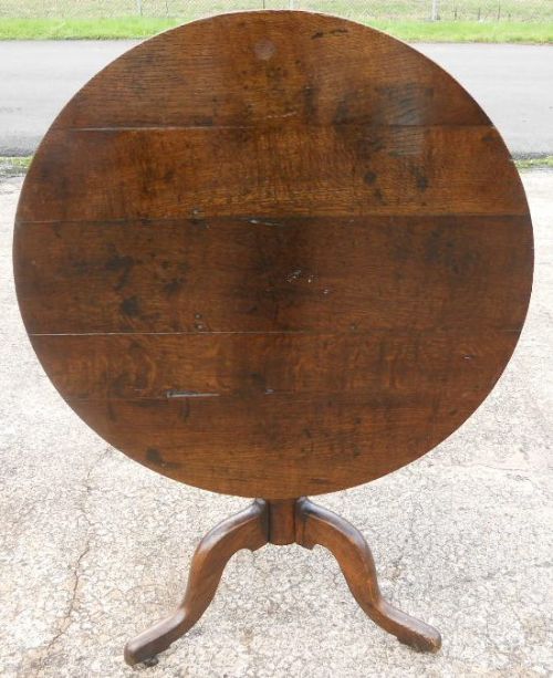 Georgian Oak Tripod Table