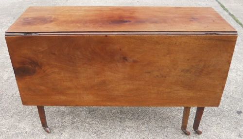 Georgian Mahogany Dropleaf Dining Table