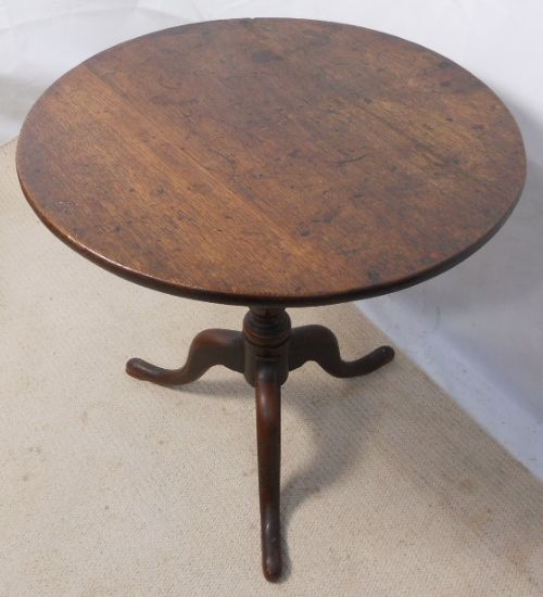 Georgian Oak Tripod Table
