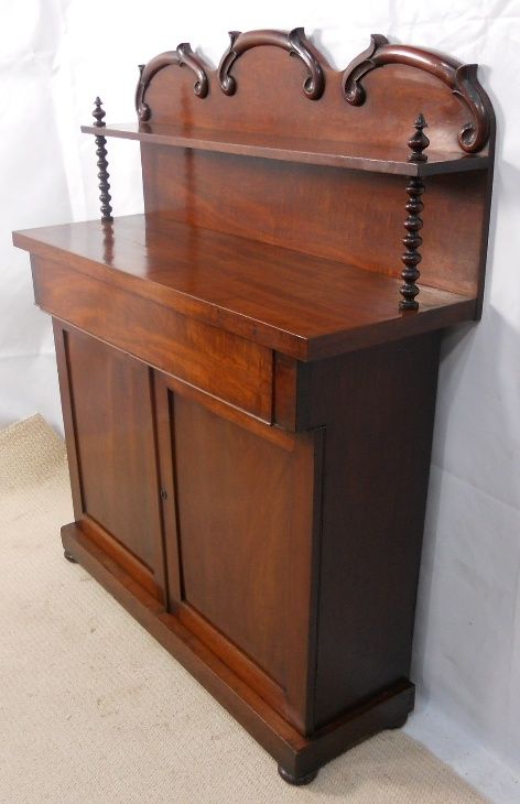 Victorian Mahogany Chiffonier Sideboard
