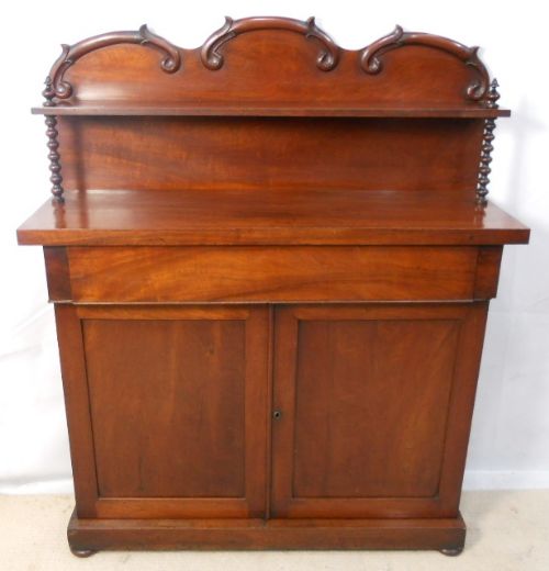 fig 1. Victorian Mahogany Chiffonier Sideboard 