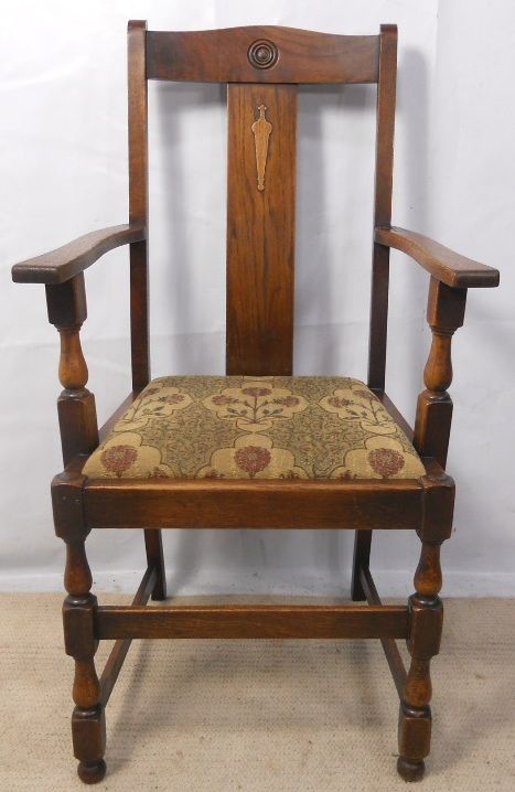 Oak Carver Armchair