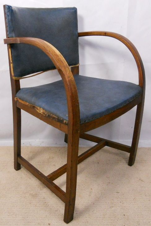 Deco Beech Desk Armchair