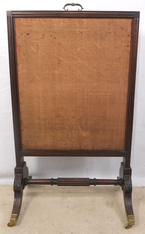 Georgian Mahogany Adjustable Firescreen