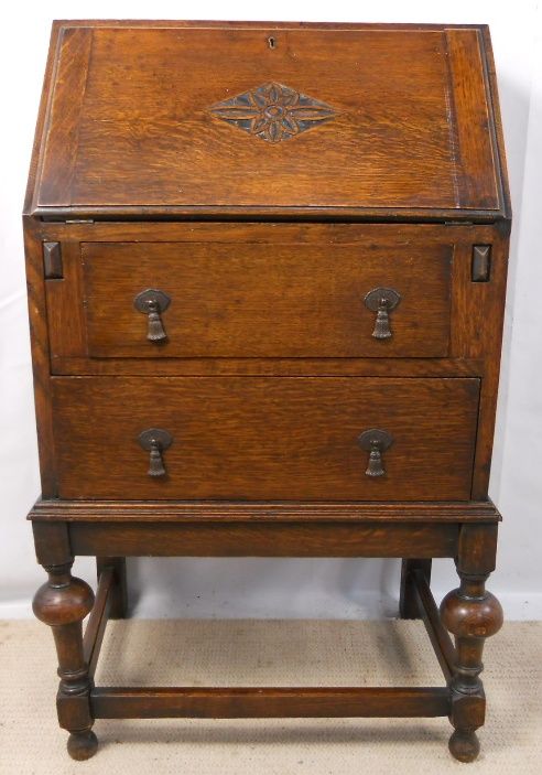 Small Oak Writing Bureau