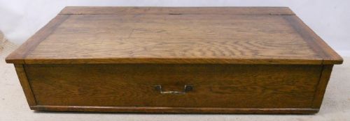 Solid Oak Under-bed Blanket Chest