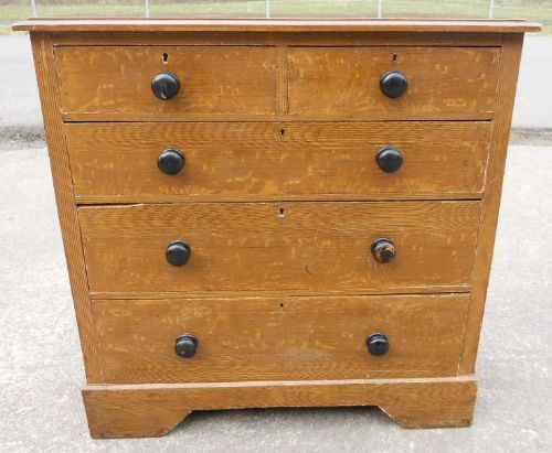 Victorian Pine Chest of Drawers