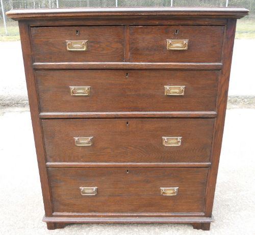 Edwardian Oak Chest of Drawers