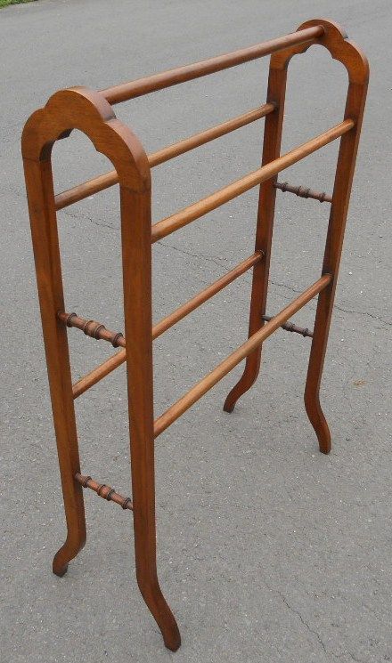 Victorian Mahogany Towel Rail
