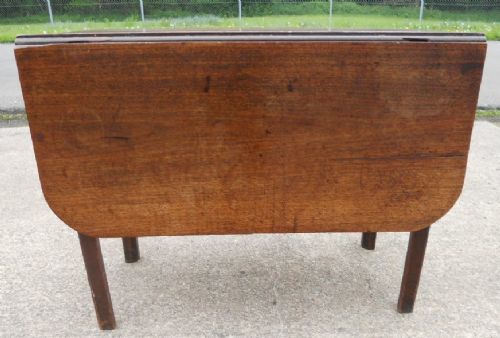 Georgian Mahogany Dropleaf Dining Table