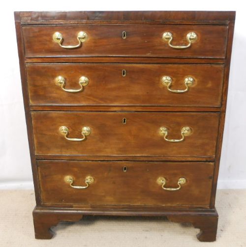 Georgian Small Mahogany Chest of Drawers