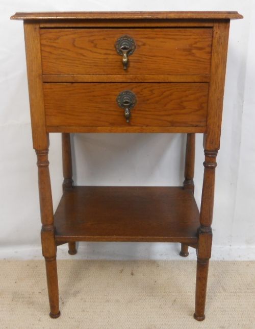 Narrow Oak Chest of Drawers