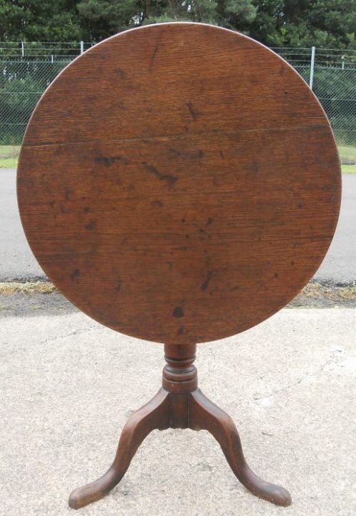 Georgian Oak Tripod Table