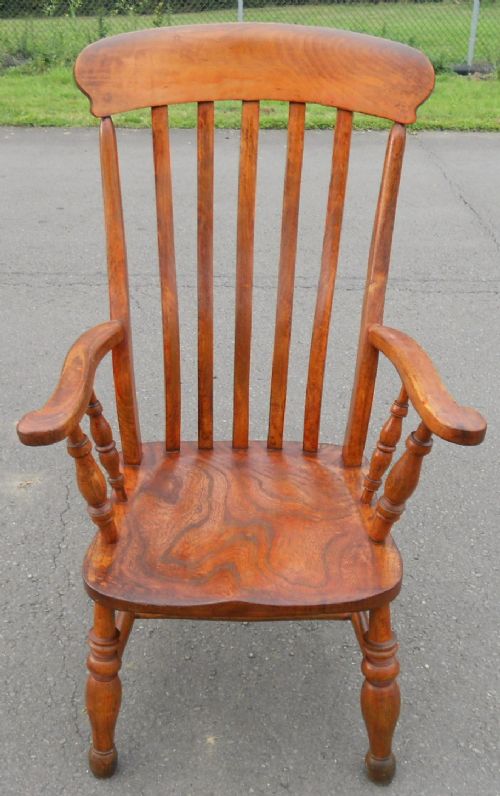 Windsor Elm & Beech Kitchen Lathback Armchair