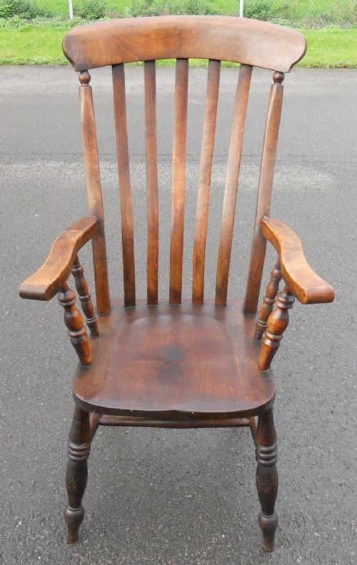 Beech & Elm Windsor Lathback Kitchen Armchair