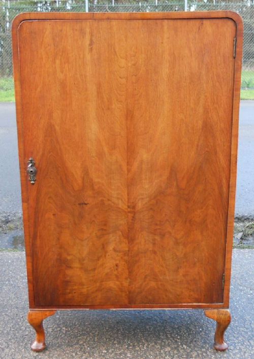 Deco Small Walnut Cupboard