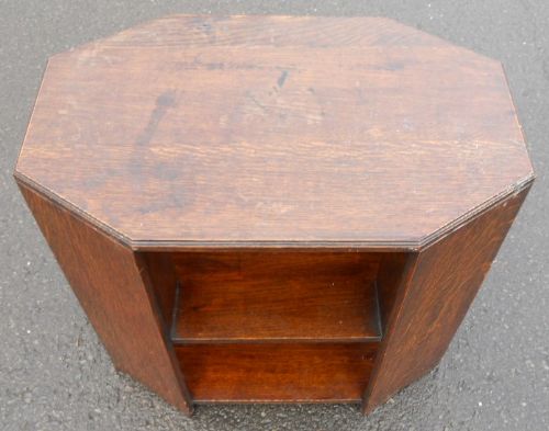 Oak Coffee Table Bookcase