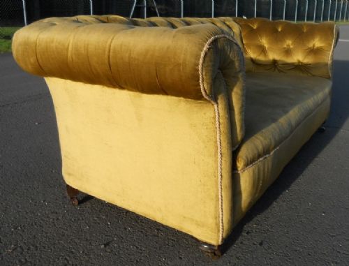 Victorian Two Seater Chesterfield Settee