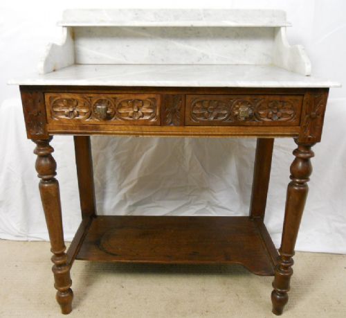 Victorian Marble Top Washstand