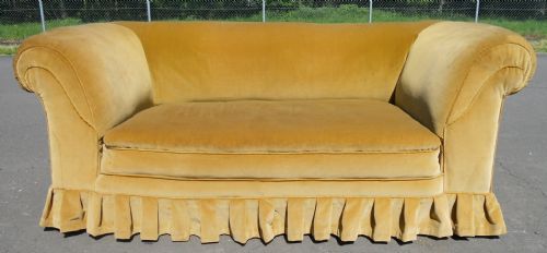 Edwardian Two Seater Chesterfield Settee