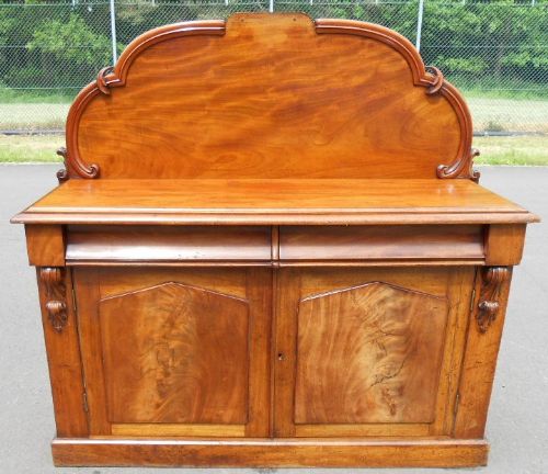 Victorian Mahogany Chiffonier Sideboard