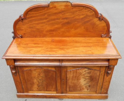 fig 1. Victorian Mahogany Chiffonier Sideboard