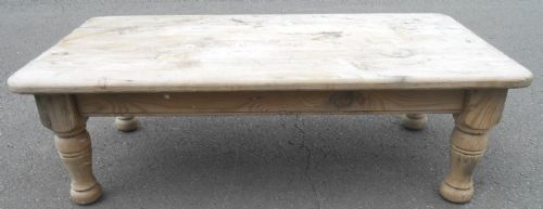 Victorian Pine Rustic Coffee Table