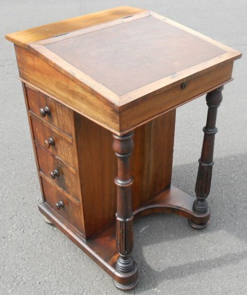 Regency Rosewood Davenport Writing Desk
