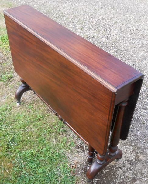 Victorian Mahogany Dropleaf Supper Table