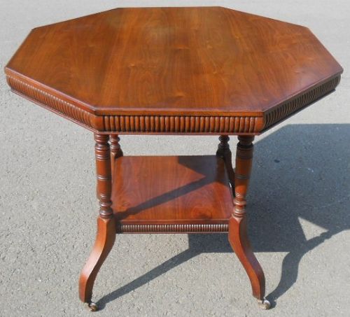 Edwardian Octagonal Mahogany Centre Table