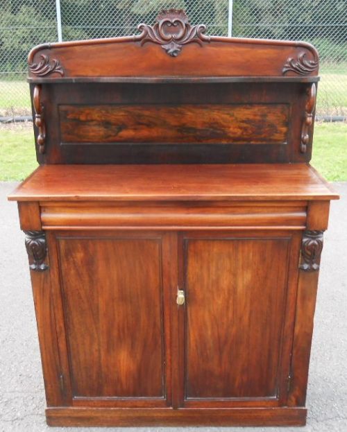 Victorian Mahogany Chiffonier Small Sideboard 
