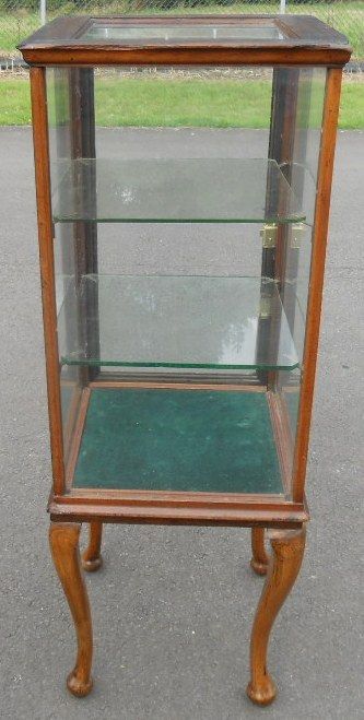 Edwardian Mahogany Shop Display Cabinet