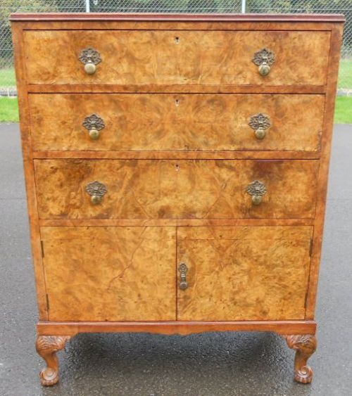 Walnut Chest of Drawers