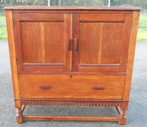 Oak Tallboy Cupboard