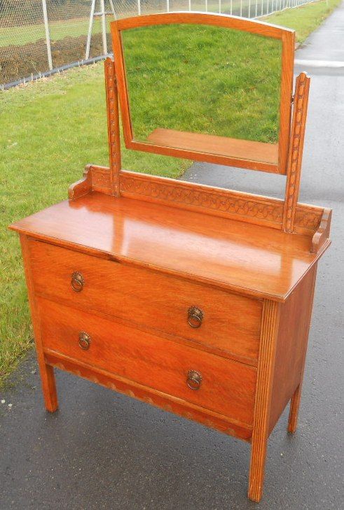 Light Oak Dressing Table