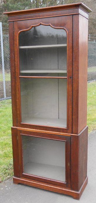 fig 1. Victorian Mahogany Bookcase