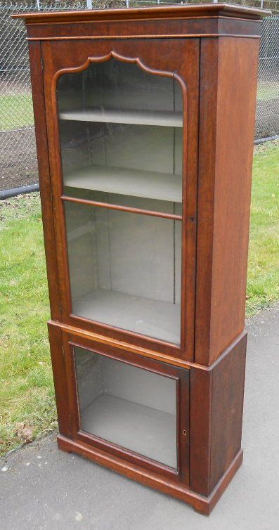 fig 2. Victorian Mahogany Bookcase