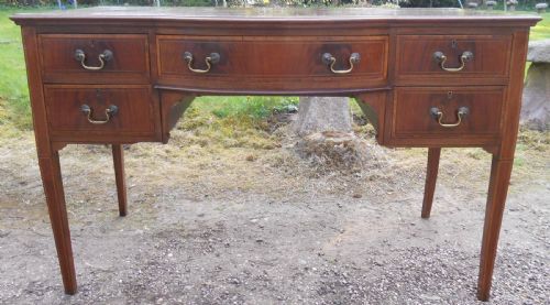 Edwardian Inlaid Mahogany Writing Desk