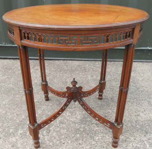 Edwardian Round Mahogany Centre Table