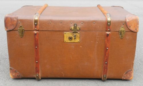 Victorian Travel Trunk / Coffee Table