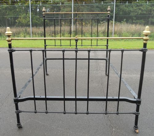 Victorian Brass & Iron Double Bed